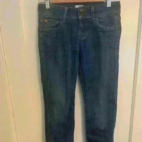 Hudson Womens Jeans Ginny Straight Ankle with Cuff, size 25 - Picture 2 of 12